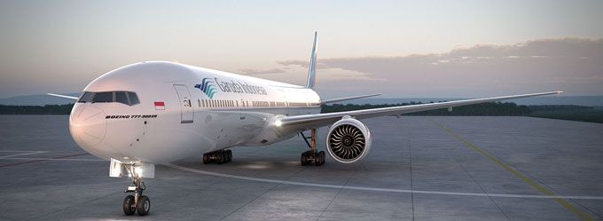 garuda indonesia b777 300er