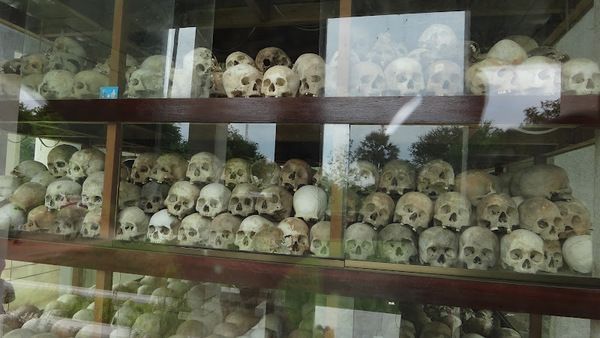 Angelina Jolie’s Cambodia War Film For Netflix To Boost Cambodia’s Tourism 3 Cambodia Choeung Ek skulls