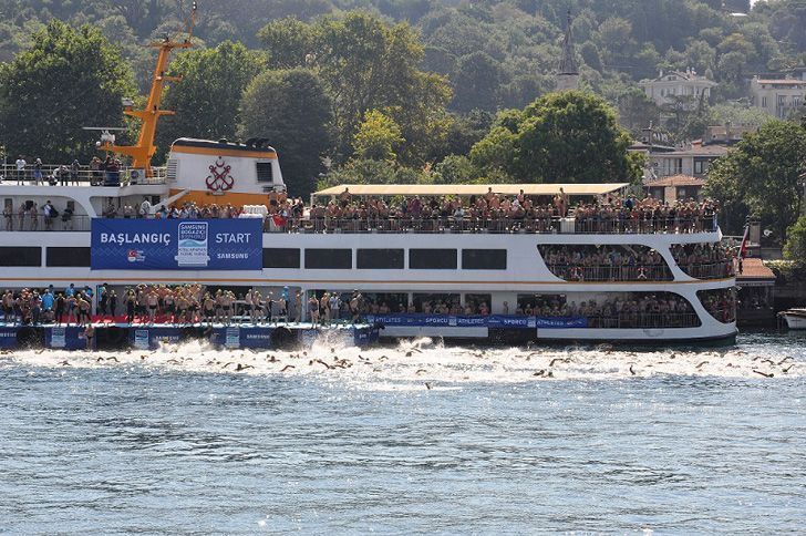 Swimming race Bosphorus