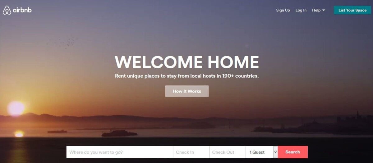 airbnb website2015