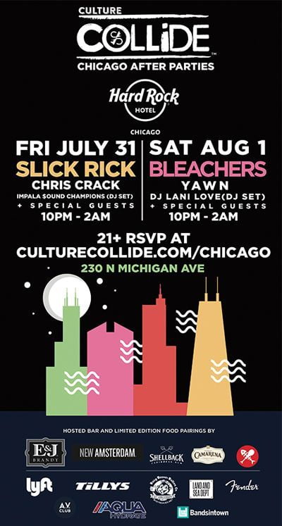 Hard Rock Hotel Chicago Presents ‘Chicago After Parties’ 2 culture collide2015 hardrockchicago
