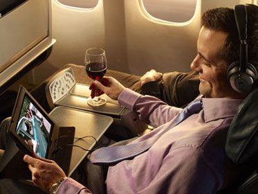 Westjet’s New Inflight Entertainment System: Westjet Connect 2 tablet inflight
