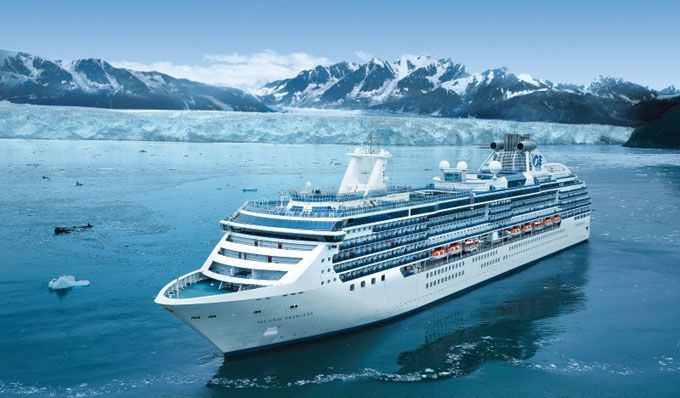 Island Princess Hubbard Glacier