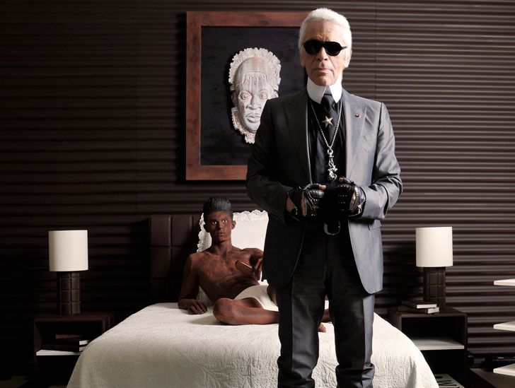 Karl Lagerfeld hotel room