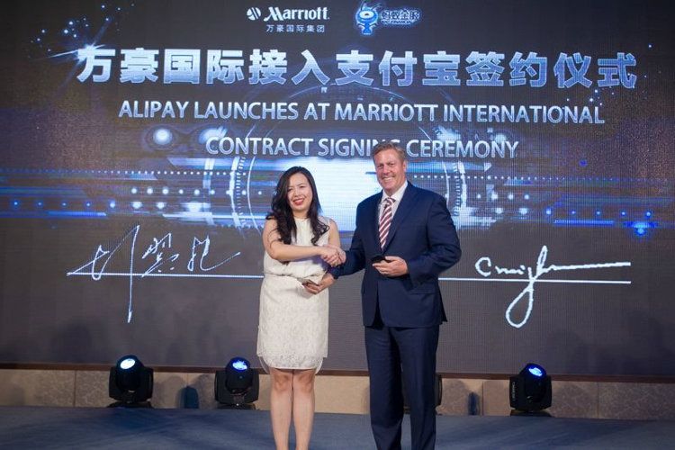 alipay marriott