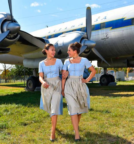 lufthansa bavarian costume