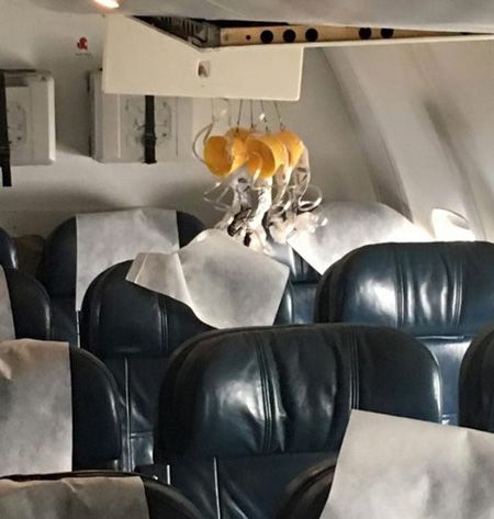 British Airways oxygenmasks