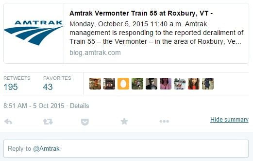 amtrak Vermonter