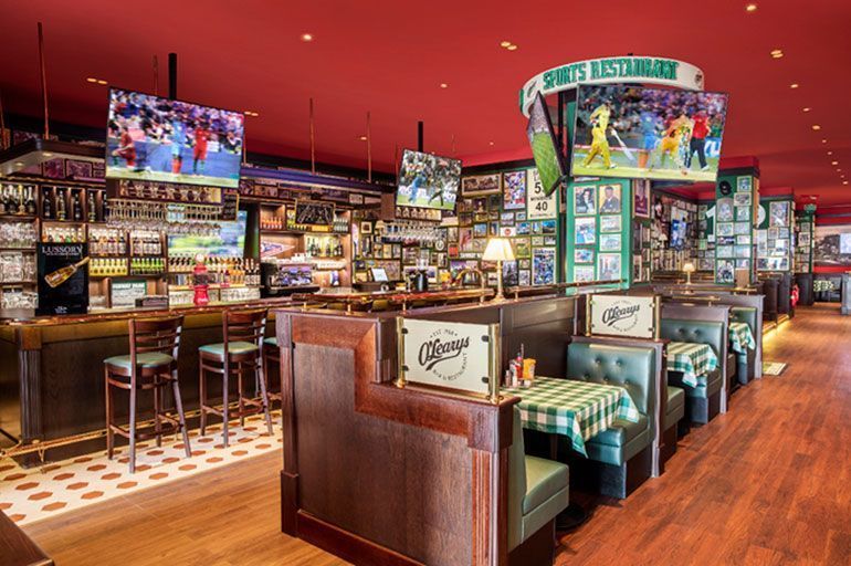 olearys sports themed restuarant dubai