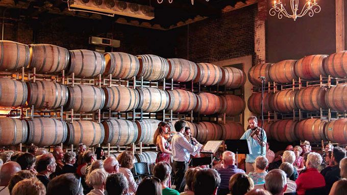 wine tour music