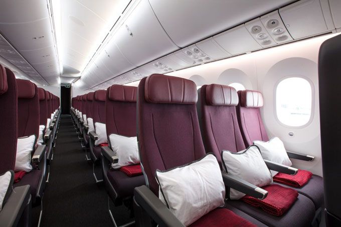 Qantas Economy Class