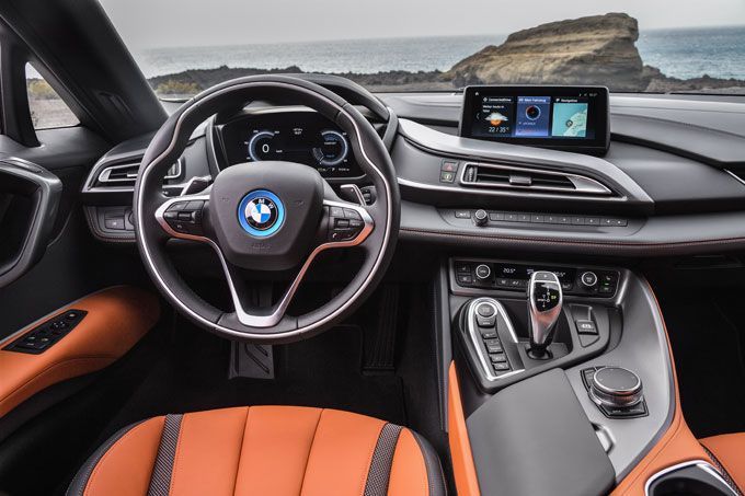 the new bmw i8 interior