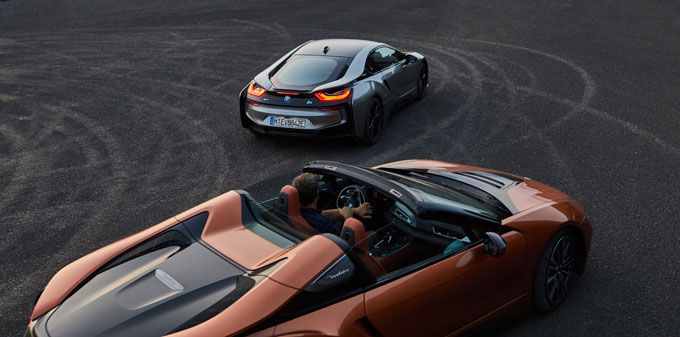 the new bmw i8 models