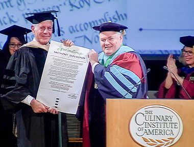 Anthony Bourdain CIA Doctorate