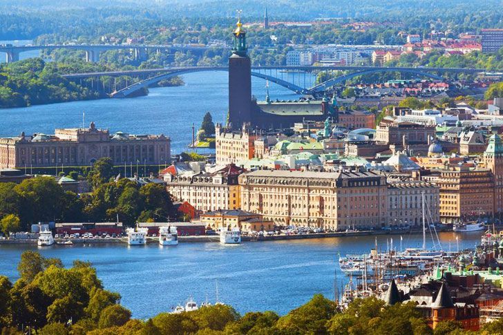 Stockholm skyline