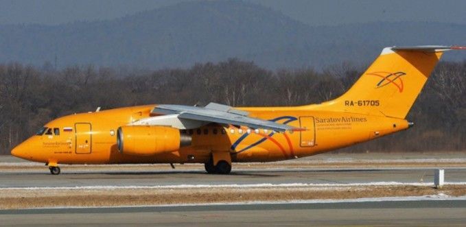 Saratov Airlines plane