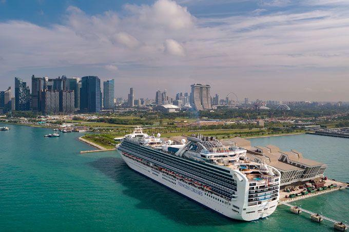 Sapphire Princess in Singapore