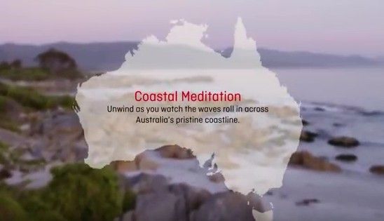 qantas meditation