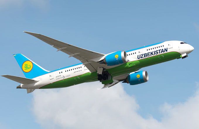 uzbekistan airways Dreamliner