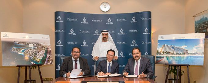 Centara Deira islands Signing