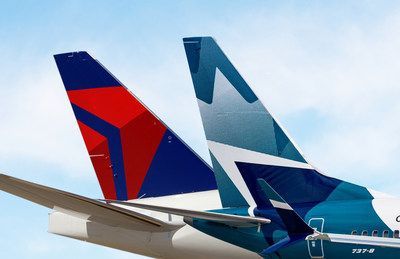 Delta And Westjet To Create New Transborder Joint Venture To Offer More Destinations 2 delta westjet wings