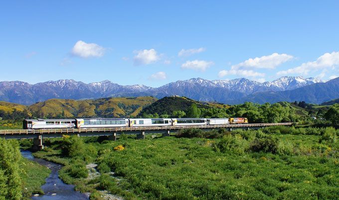 KiwiRail Coastal Pacific Train