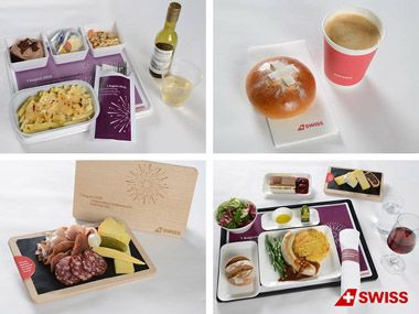 swiss inflight food