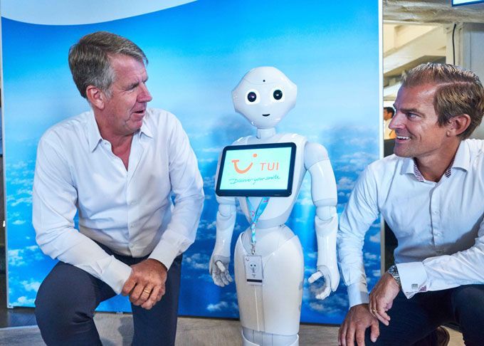 tui nordic pepper robot with ceo