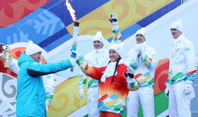 Winter Universiade flame