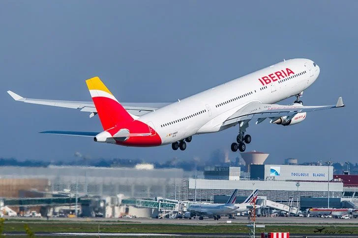 iberia takeoff