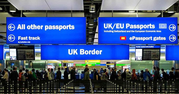 U.s. Travel To International Destinations Increased 9% In 2017 4 uk border passport control