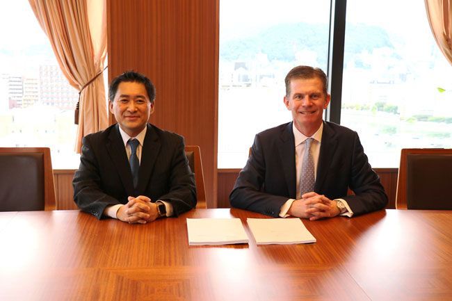 Hilton Hiroshima Signing Ceremony