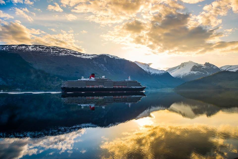 cunard snowy hills