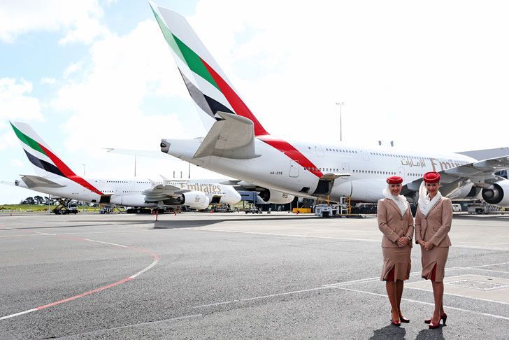 Emirates Launches New Scheduled A380 Services To Hamburg And Osaka 2 emirates a380 hostesses