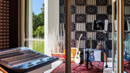 w hotels music studio