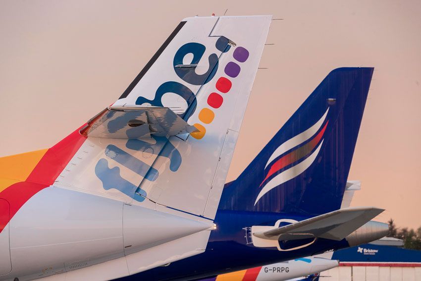 Flybe Eastern tails