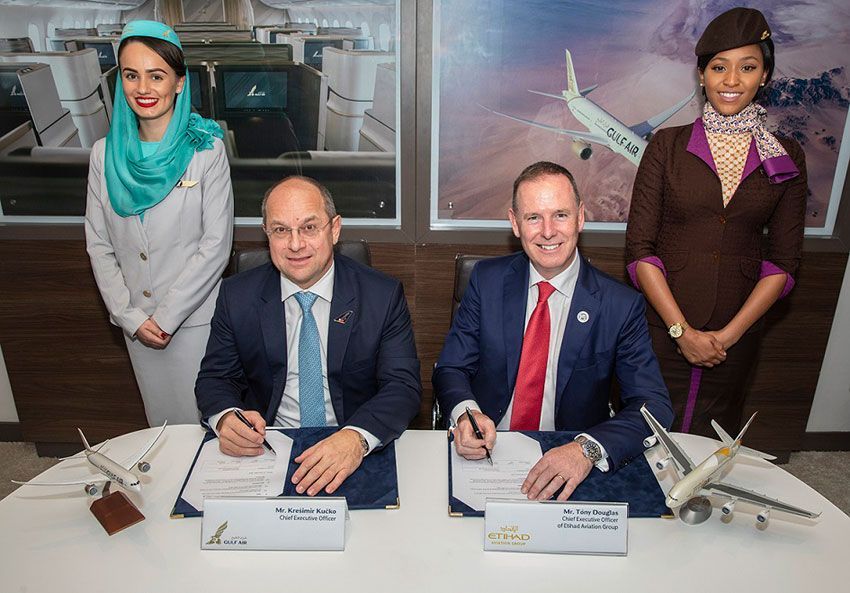 Gulf Air and Etihad MoU