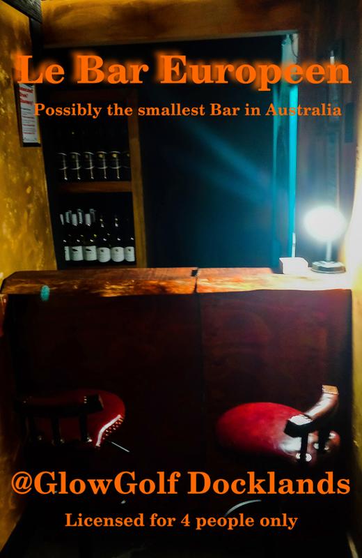 Le Bar Europeen smallest bar in australia