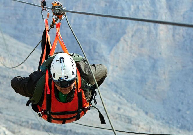 Ras Al Khaimah zipline