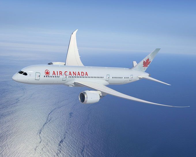 Air Canada-B787-8 Dreamliner