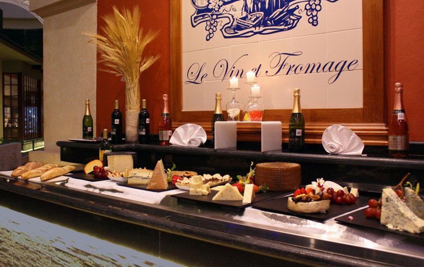 seadust cancun resort cheese selection