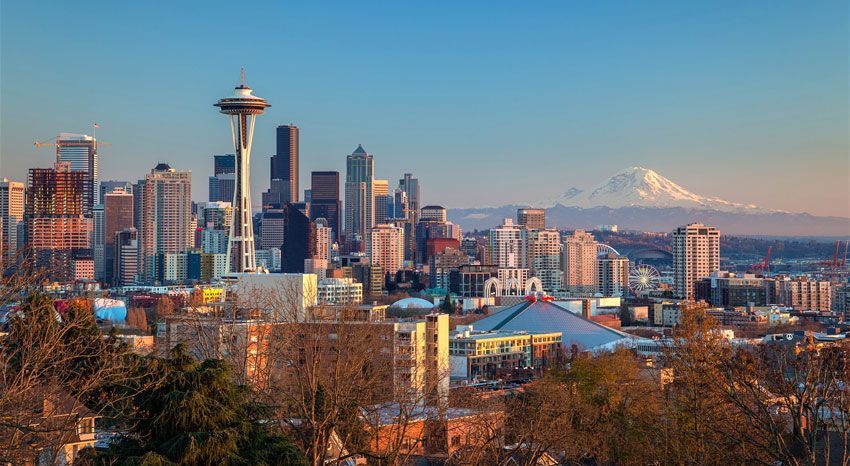 seattle downtown view
