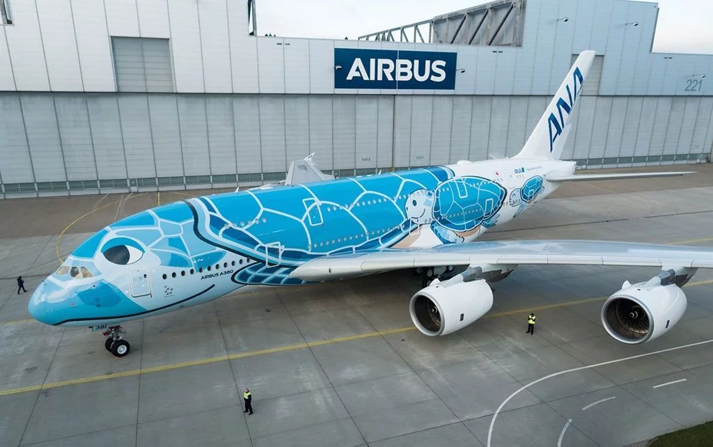 航空機・ヘリコプター ANA AIRBUS A380 ANA Unveils Japan's First Airbus A380, to fly on the Narita