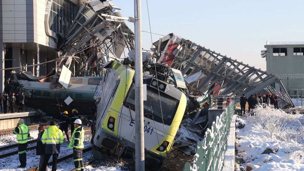 Ankara Turkey train crash
