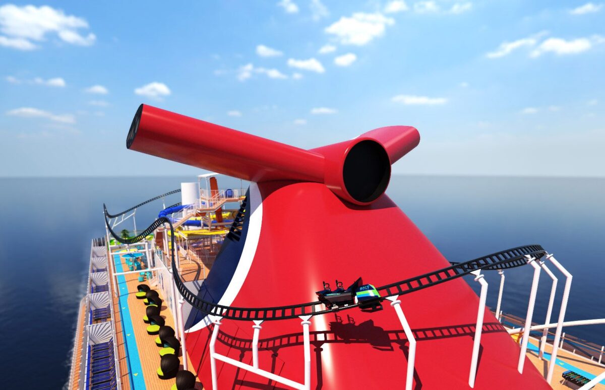 Carnival Cruise Line - Roller Coaster at sea