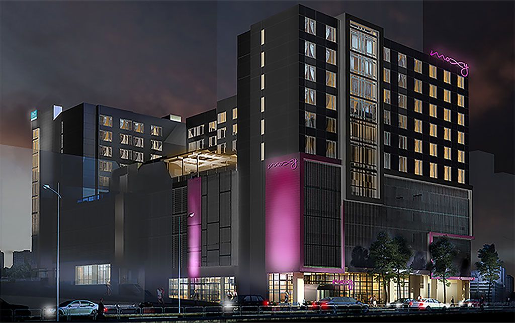 Ac Hotel Atlanta Midtown And Moxy Atlanta Midtown Open Under One Roof 2 AC Hotel Atlanta Midtown and Moxy Atlanta Midtown
