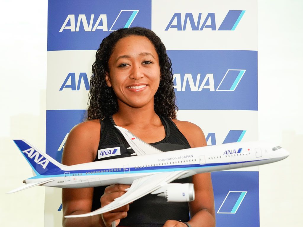 ANA Sponsors Naomi Osaka