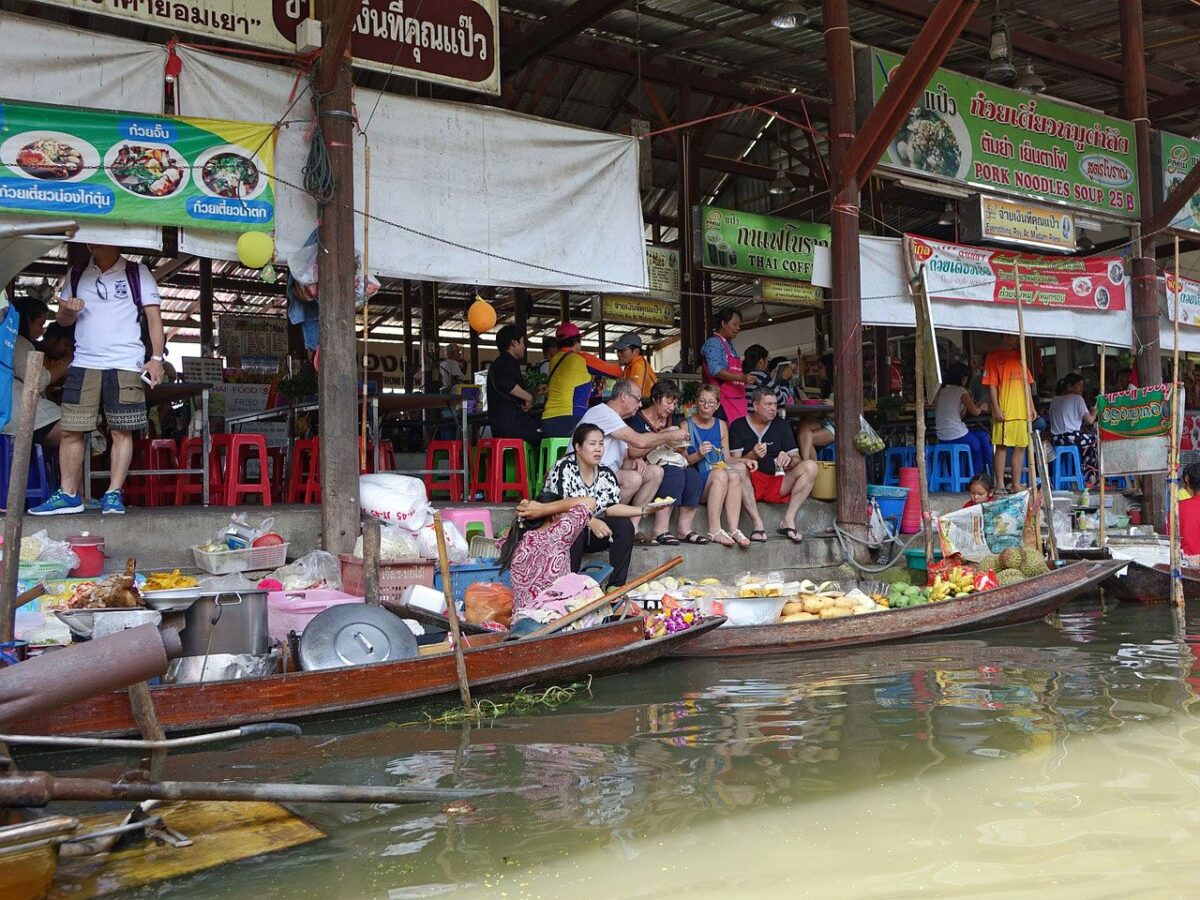 Bagnkok Damnoen Saduak Floating Market