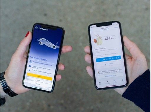 Lufthansa booking app