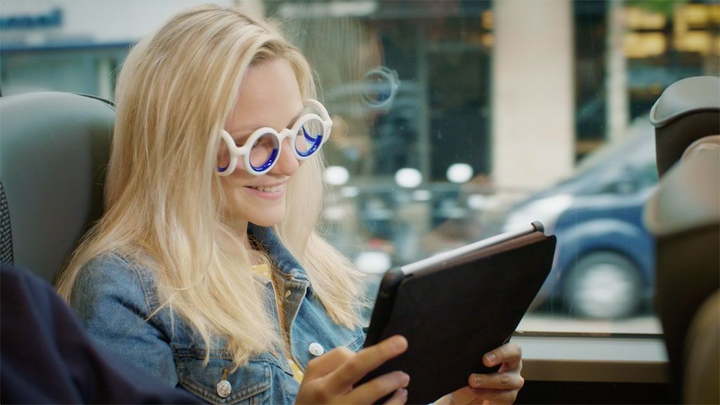 Citroen SEETROËN glasses eliminate motion sickness